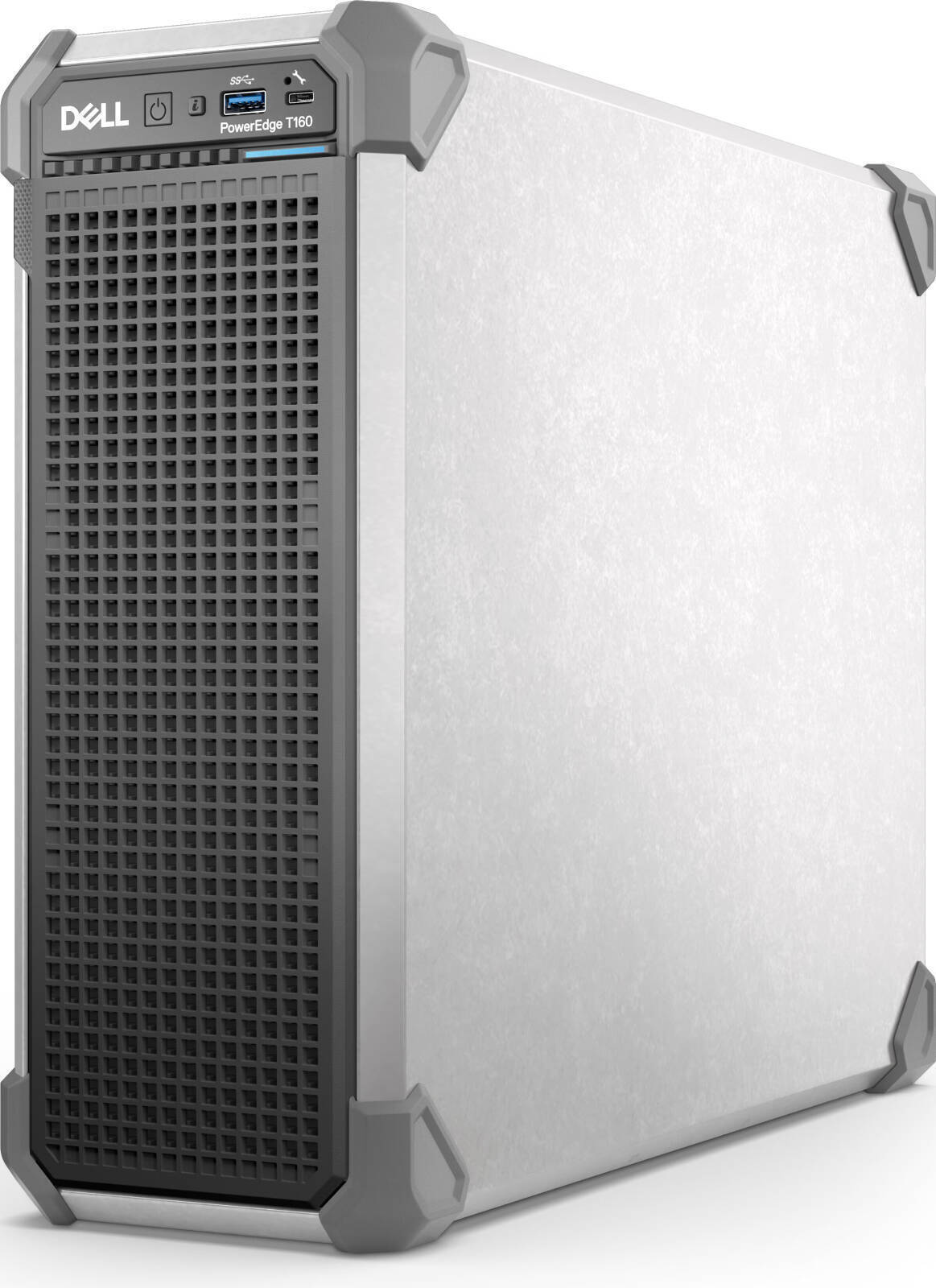 Dell PowerEdge T160 Tower 3.5" chassis with up to 3 Cabled Hard Drives, Intel Xeon E-2414, 32GB RAM, 4TB SATA HDD, Broadcom 5720 Dual Port 1Gb, IDRAC9, Basic 16GB | PE-T160