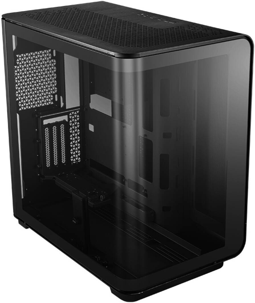 MSI MEG MAESTRO 700L PZ Mid-Tower Computer Case, Up to 360mm Radiator & 10x Fan Support, USB 3.2 Gen 2x2 Type-C, Enlarge Cable Routing Space, Black | 306-7G25L21-W57