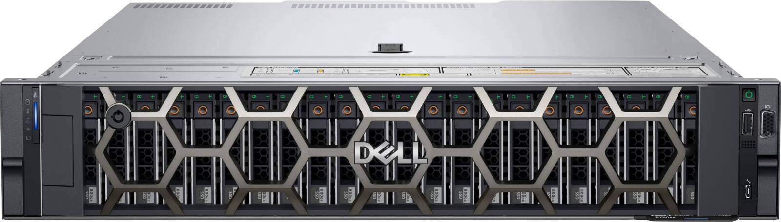 Dell PowerEdge R750xs, 2x Intel Xeon-Gold 6338, 256GB RDIMM 3200MT/s, 6x Kingston 3.84TB SATA SSD & 6 x Dell 8TB SAS 7.2K HDD, Up to 12 Hard Drives, PERC H755, 1100W (1+1) PSU | R750xs