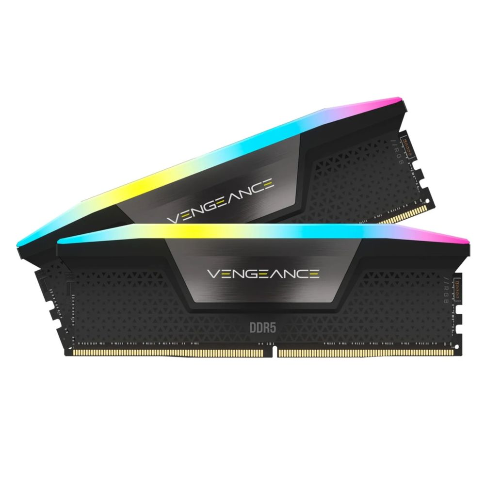 Corsair 64GB / 6000 Vengeance RGB DDR5 RAM KIT (2x32GB) (CMH64GX5M2B6000C30)