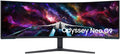SAMSUNG 57" Odyssey Neo G9 G95NC Dual UHD Curved Gaming Monitor, Quantum Matrix, 240Hz / 1ms(GTG), 1B Color, Display HDR1000 , AMD FreeSync Premium Pro, HDMI / DP / USB Hub 3.0, White | LS57CG952NMXUE