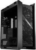 ASUS Strix Helios II GX601S Gaming Mid Tower Computer Case, 4x 140mm Pre-Installed Fans, Up to 420mm Radiator & 7x Fan Support, USB-C 20Gbps, Cable Management, PSU Shroud, Black | 90DC00W0-B39000