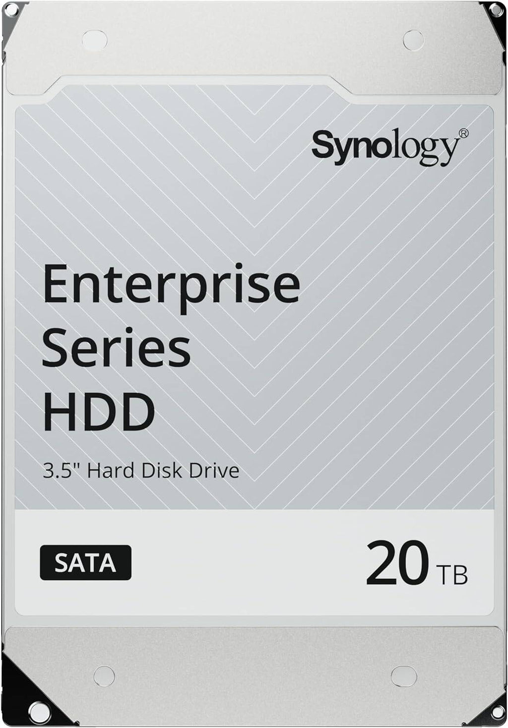 Synology HAT5310 20TB SATA III 3.5" Internal Enterprise HDD, 7200 RPM Speed, 512MB Cache, Up to 268 MB/s Sustained Transfer Rate, 2.5 Million Hours MTTF | HAT5310-20T