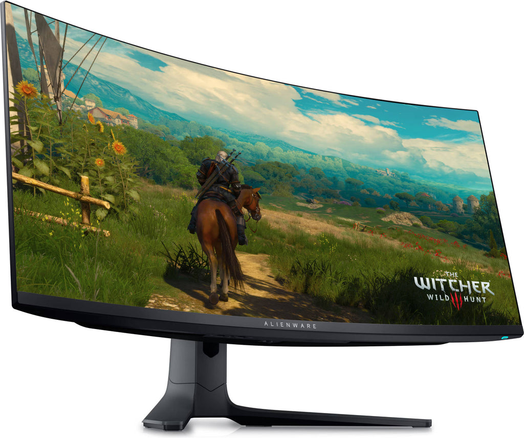Dell Alienware 34 Curved Gaming Monitor, 34" WQHD QD-OLED Display, 165Hz Refresh Rate, 0.1ms (GtG) Response Time, AMD FreeSync Premium Pro Technology, 1.07b Display Colors, Black | AW3423DWF