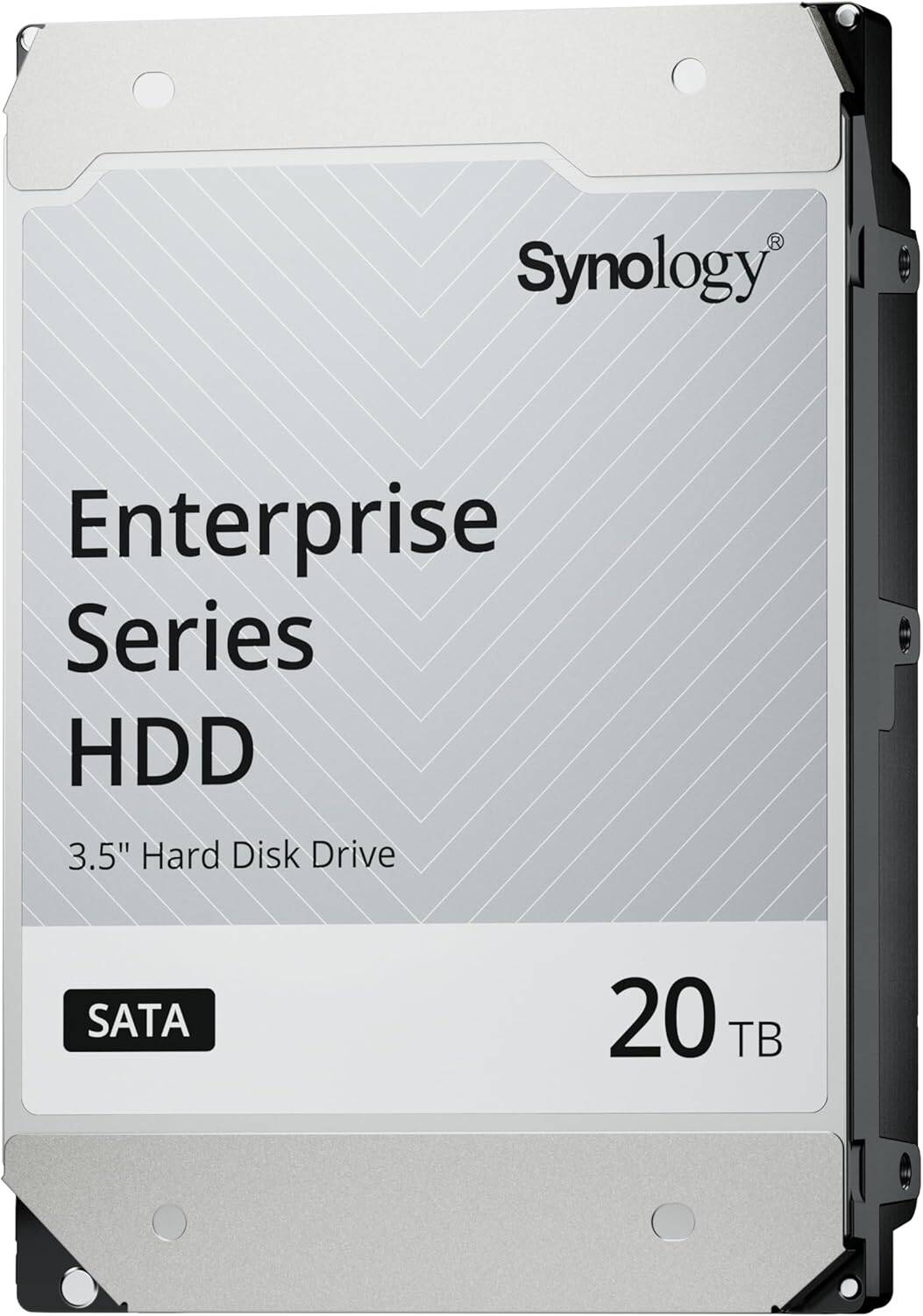 Synology HAT5310 20TB SATA III 3.5" Internal Enterprise HDD, 7200 RPM Speed, 512MB Cache, Up to 268 MB/s Sustained Transfer Rate, 2.5 Million Hours MTTF | HAT5310-20T