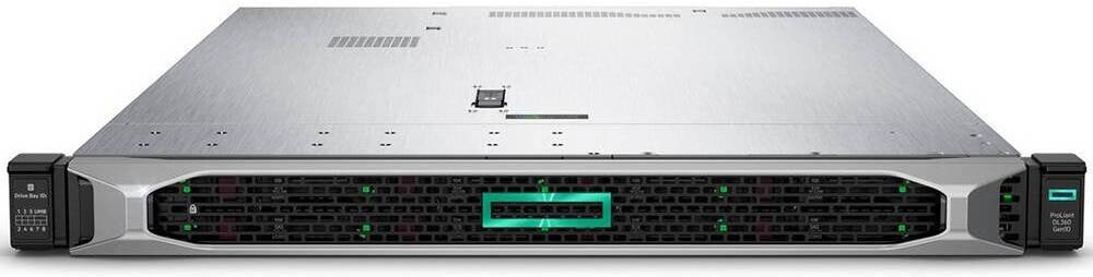 HPE ProLiant DL360 Gen10 Server, Intel Xeon-Silver 4309Y 8-Core, 64GB RAM, 8 SFF SAS/SATA HDD Storage, 4x 2.4TB SAS, SmartRAID SR416i-a x16 Lanes 4GB Cache, 800W Power Supply | ProLiant-DL360