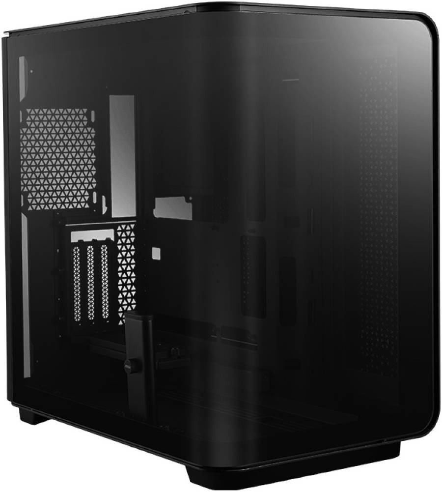 MSI MEG MAESTRO 700L PZ Mid-Tower Computer Case, Up to 360mm Radiator & 10x Fan Support, USB 3.2 Gen 2x2 Type-C, Enlarge Cable Routing Space, Black | 306-7G25L21-W57