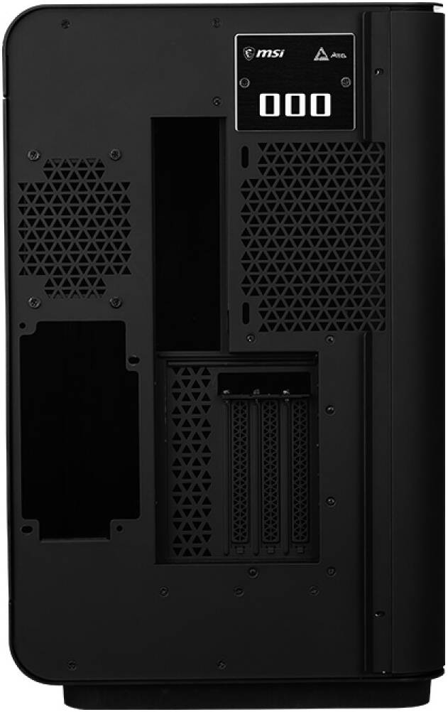 MSI MEG MAESTRO 700L PZ Mid-Tower Computer Case, Up to 360mm Radiator & 10x Fan Support, USB 3.2 Gen 2x2 Type-C, Enlarge Cable Routing Space, Black | 306-7G25L21-W57