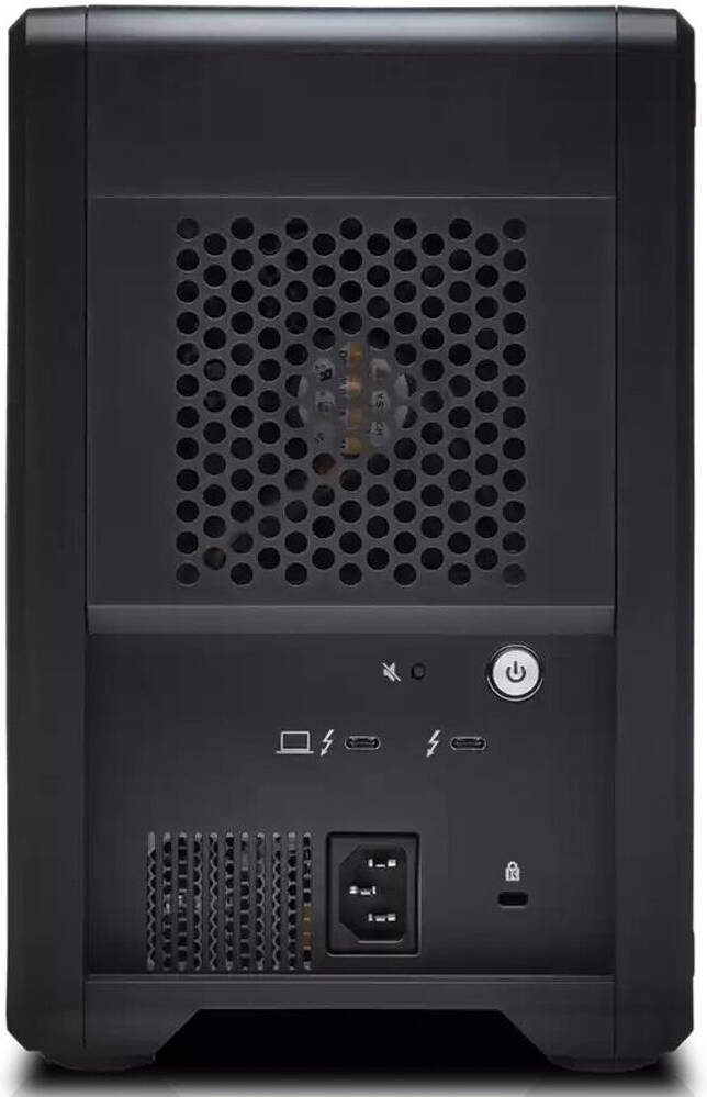SanDisk Professional 104 TB G-RAID Shuttle 4 Enterprise-Class 4-Bay 3.5" External Hard Drive, 700MB/s Read Speed, 850MB/s Write Speed, TB 3 & USB 3.2 Gen 2, Win & macOS, Black | SDPH34H-104T-MBAAB