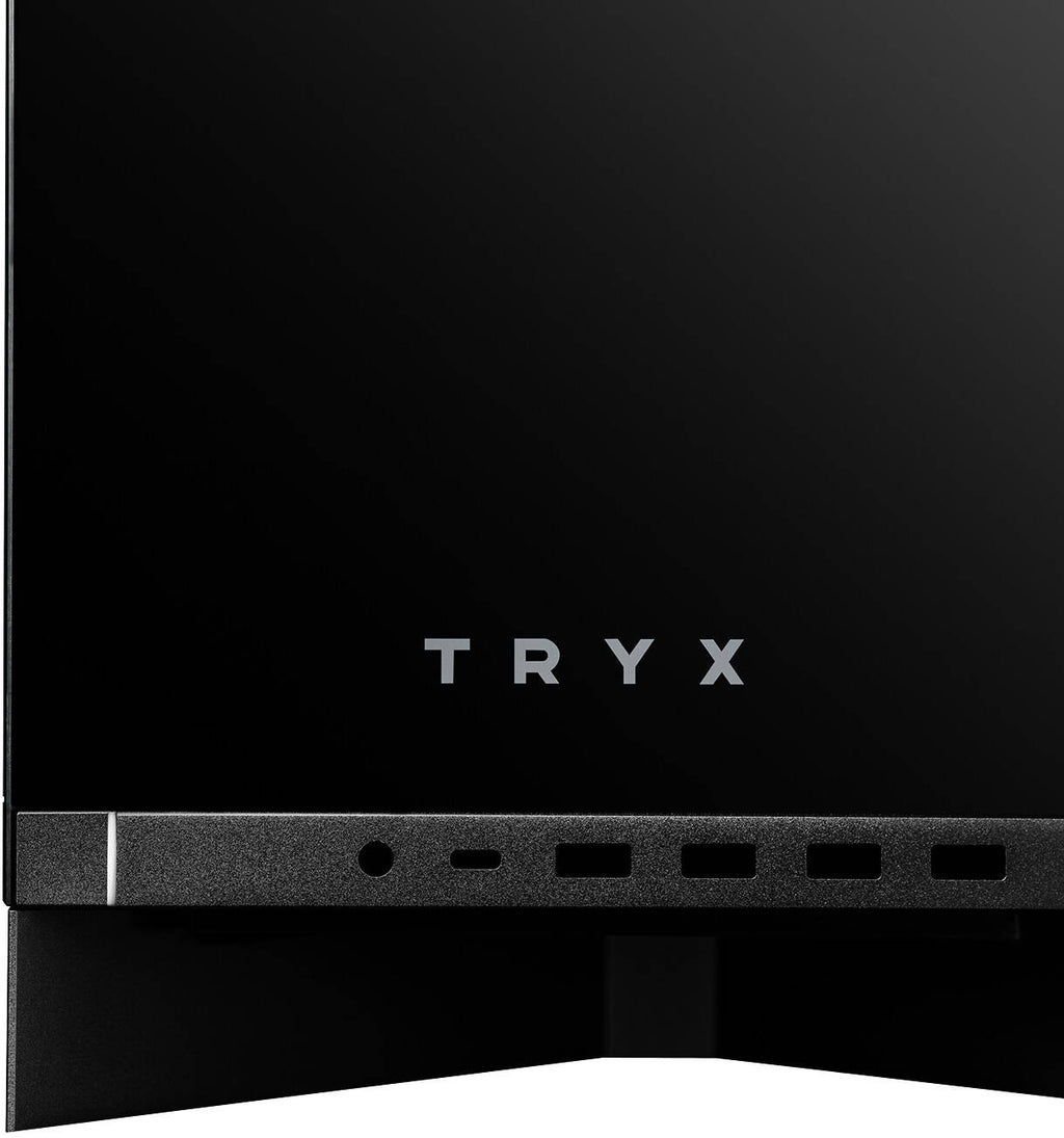 TRYX LUCA L70 Mid-tower E-ATX Computer Case, Up to 420mm Radiator & 10x Fan Support, Quick-Access Front Panel, 6000 Series Anodized Aluminum Frame, Black | C-L700N-NN0H-G0K
