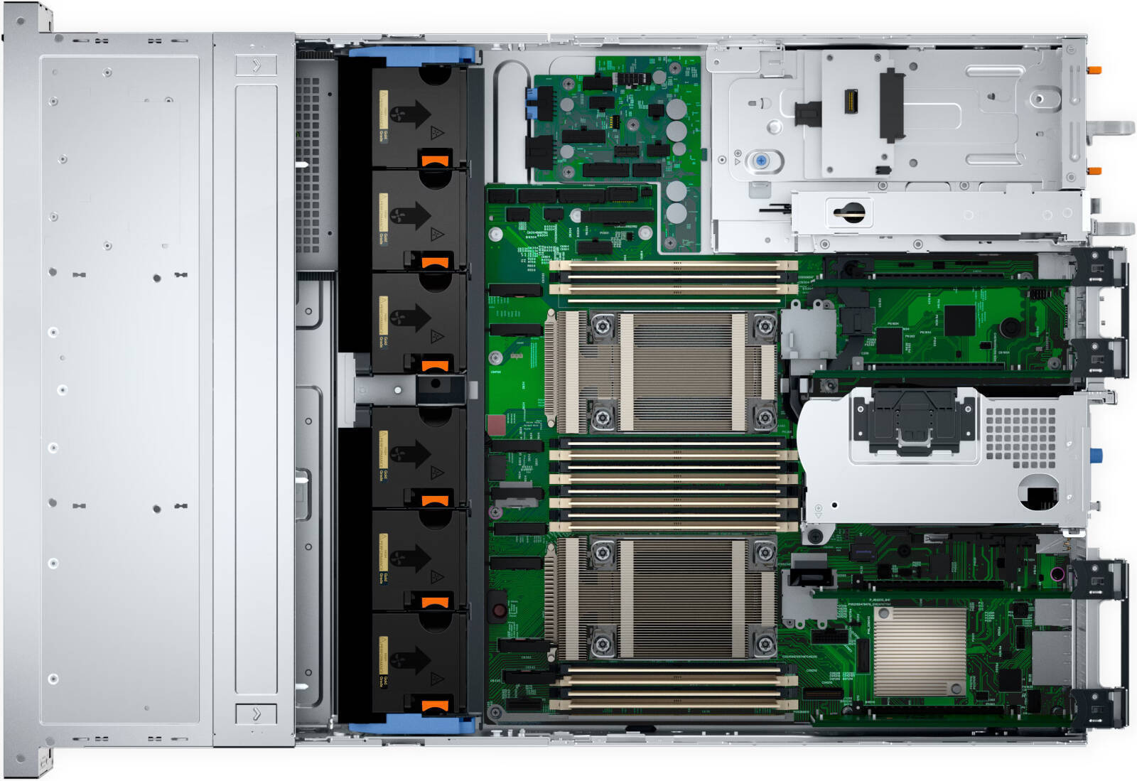 Dell PowerEdge R750xs, Up to 8x 3.5" HDDs, 2x Intel Xeon Gold 6326, 768GB RAM, 2x 480GB SATA SSD & 8x 960GB SATA SSD, PERC H755 SAS Controller, iDRAC9 Enterprise 15G, (1+1) 700W | PE-R750xs