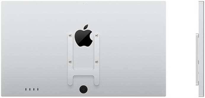 Apple Studio 27'' Desktop with VESA Mount Adapter, 5K 5120 x 2880 Retina Display, Standard Glass, One Thunderbolt 3 Port, 3 USB-C Ports, 12MP Ultra Wide Camera, Without Stand | MMYQ3