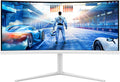 Philips Evnia 5000 Gaming Curved Monitor, 34" VA Display, WQHD Resolution, 180Hz Refresh Rate, 1ms (GtG) Response Time, 1500R Curvature, SmartImage Game Enhancement, White | 34M2C5501A