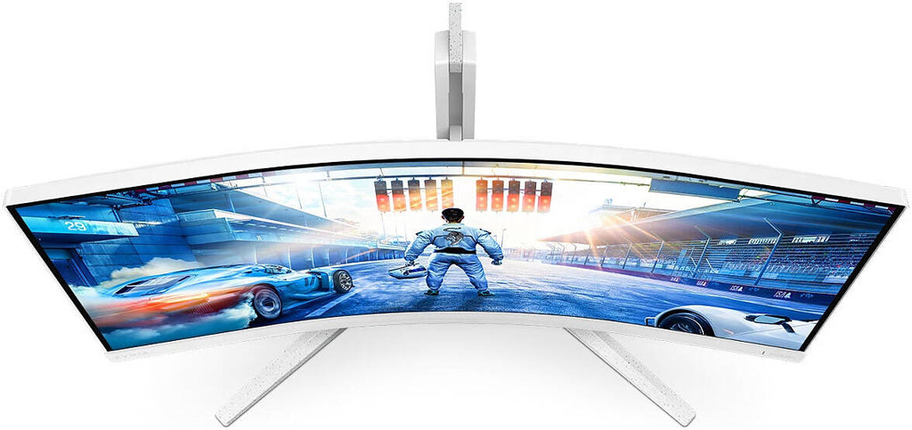 Philips Evnia 5000 Gaming Curved Monitor, 34" VA Display, WQHD Resolution, 180Hz Refresh Rate, 1ms (GtG) Response Time, 1500R Curvature, SmartImage Game Enhancement, White | 34M2C5501A