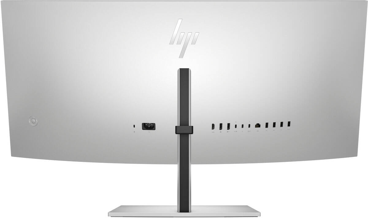 HP Series 7 Pro 738pu Monitor, 38" IPS Display, WQHD+ Resolution, 60Hz Refresh Rate, 5ms (GtG with Overdrive) Response Time, Ambient Light Sensor, KVM Switch, White | 8K167AA