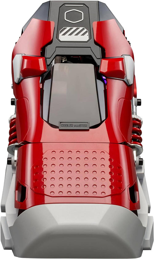 Cooler Master Sneaker X Mini-ITX Case, MF120 Halo Pre-Installed Fan, Flux 360 Special Edition Pre-Installed Radiator, SFX 850W Gold Pre-Installed PSU, 2.5" SSD, Red | ABK-SXNN-S38L3-R1